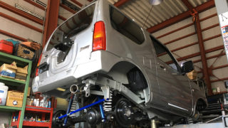 在庫車コンプもほぼ完成～！明日には紹介する予定です！！その他注文頂いておりますジムニー整備入っております～！！